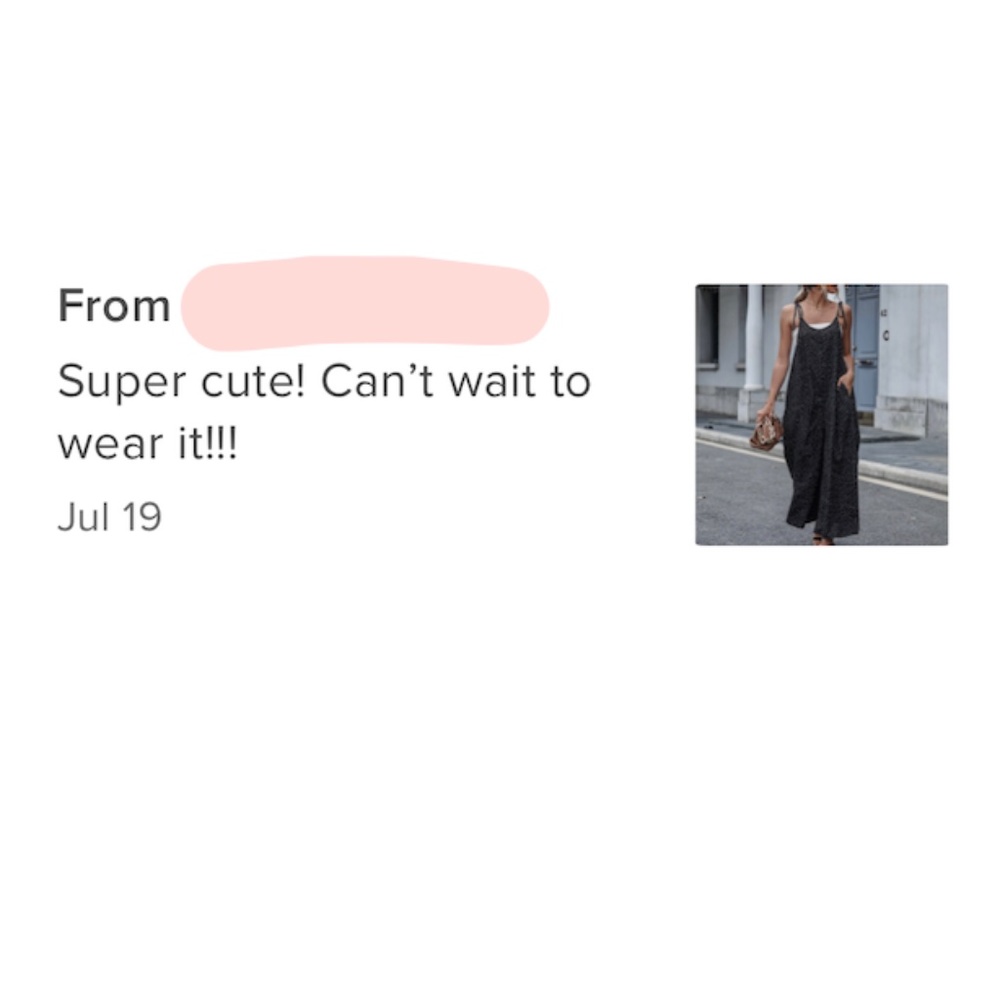 Tie Shoulder Polka Dot Navy Blue Wide Loose Fitting Jumpsuit - Picture 8 of 8